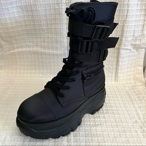 Black boots